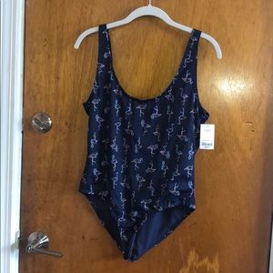 Cute flamingo swim suit